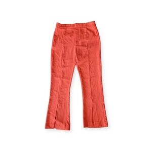 Bershka red pants kick flare Size 6 small